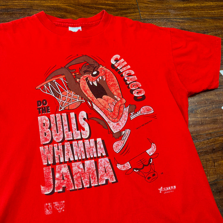 Artex Chicago Bulls Tasmanian Devil Tee Sz L