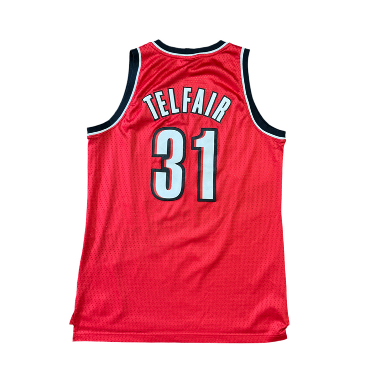 Adidas Portland Trail Blazers Sebastian Telfair Jersey Sz L