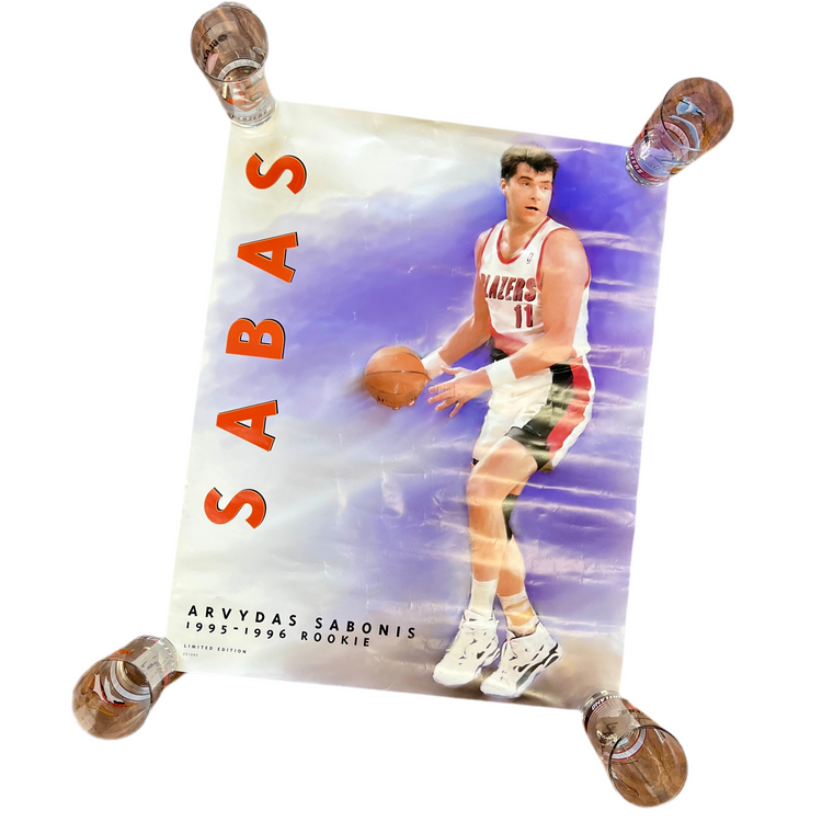 Blazers Limited Edition Sabonis Poster