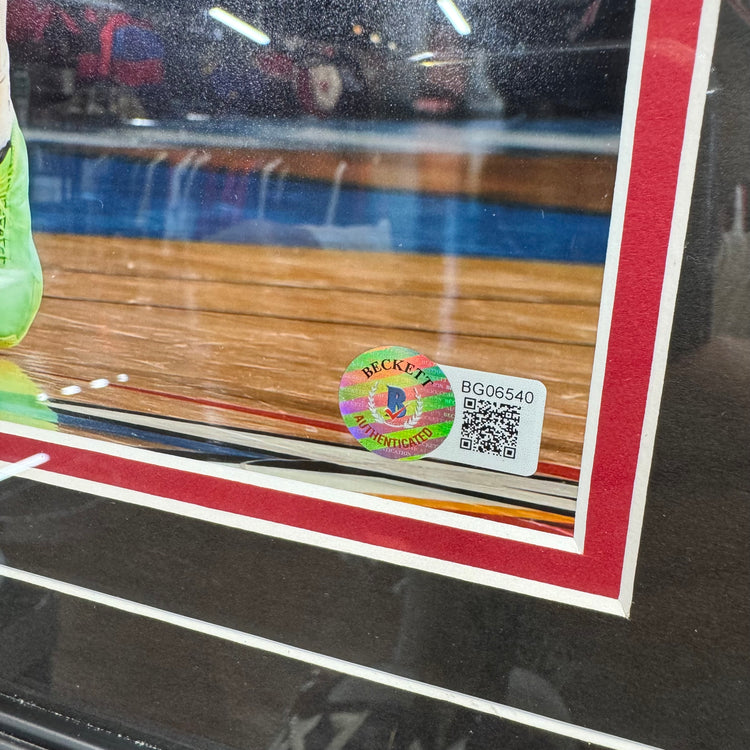 Beckett Authentic Damian Lillard Autographed “Rip City” Framed Photo