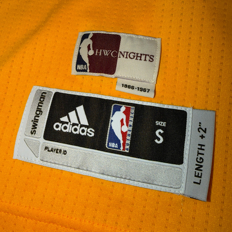 NWT Adidas Golden State Warriors Hardwood Classic Stephen Curry Jersey Sz S