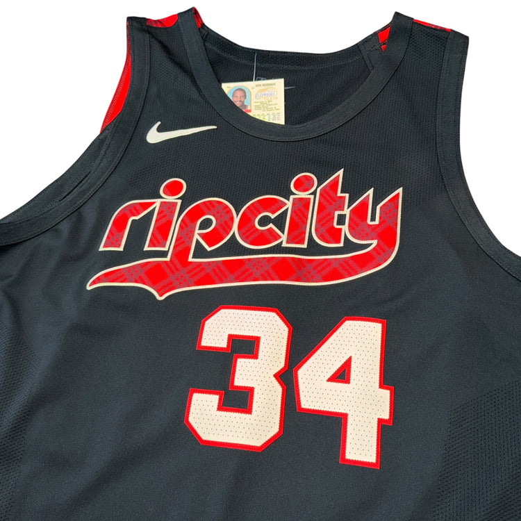 Nike Authentic 2023-24 City Edition Portland Trail Blazers Jabari Walker Jersey Sz XL
