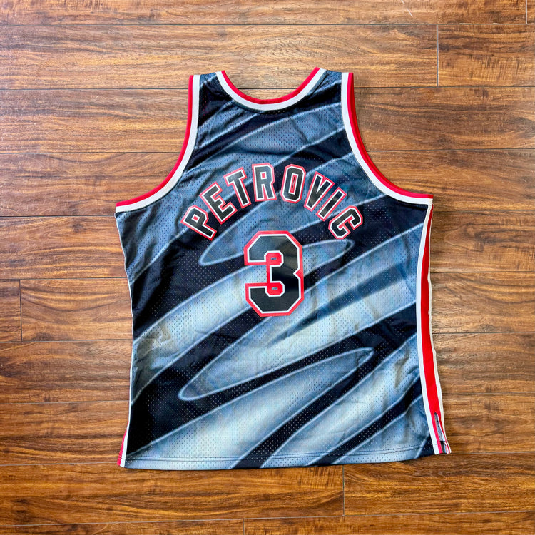 Mitchell & Ness New Jersey Nets Drazen Petrovic Jersey Sz 2X