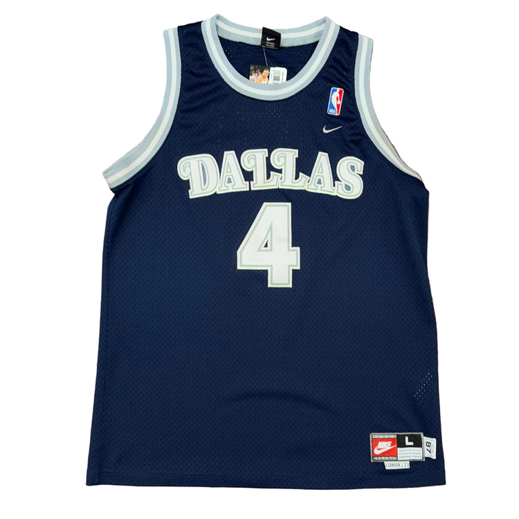 Nike 00's Dallas Mavericks Michael Finely Jersey Sz L