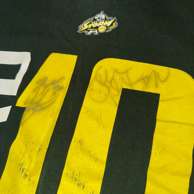 WNBA Signed Seattle Storm Basketball Tee Sz S