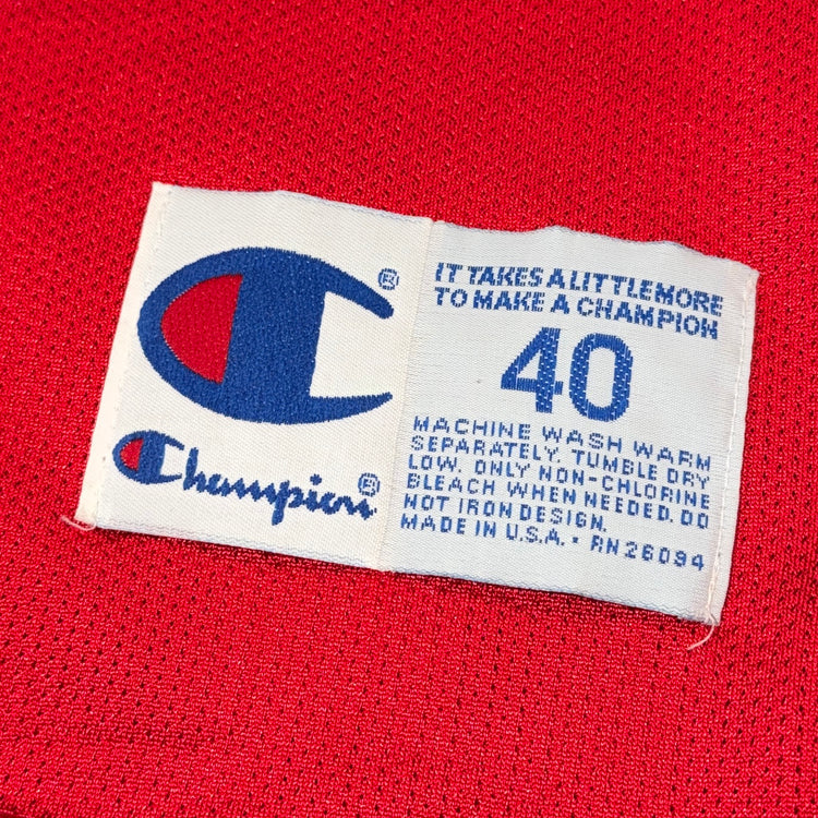 Champion Chicago Bulls Michael Jordan Jersey Sz M