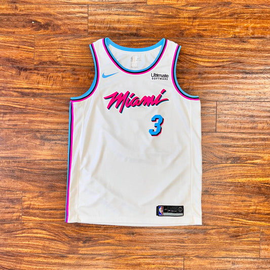 Nike Miami Heat Vice City Dwyane Wade Jersey Sz L
