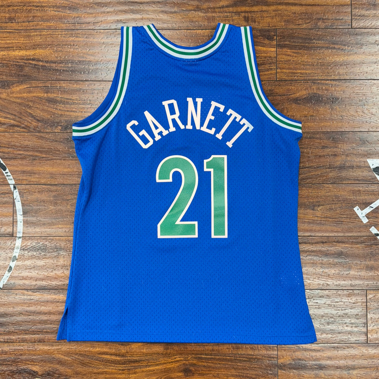 MN Minnesota Timberwolves Kevin Garnett Jersey Sz L