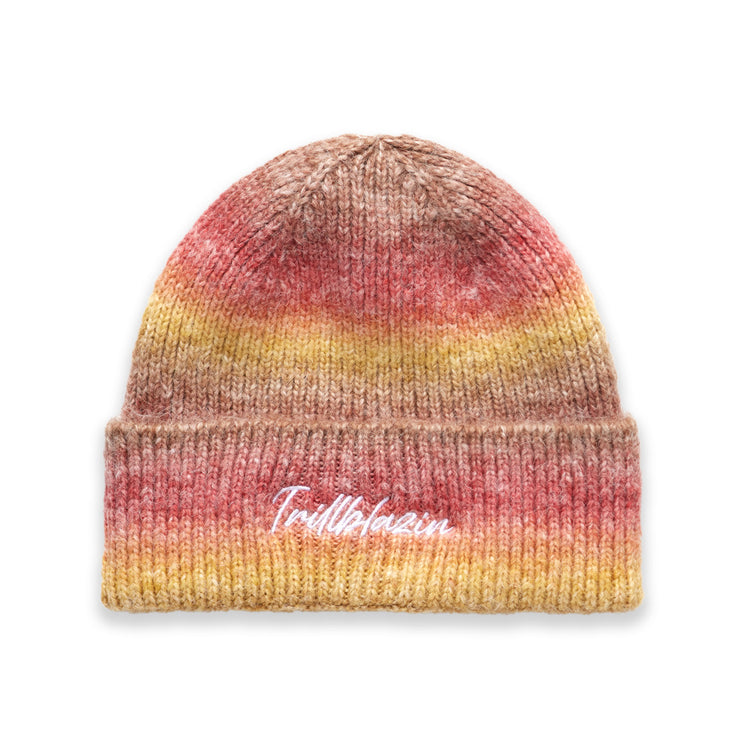 Trillblazin Script Beanie Brown