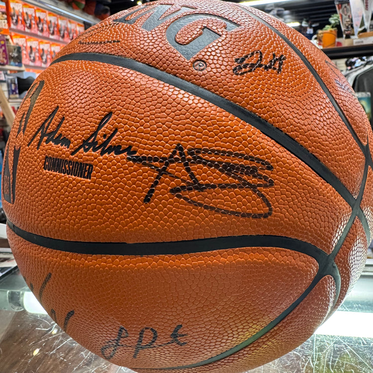 Blazers 2020-21 Team Autographed Ball