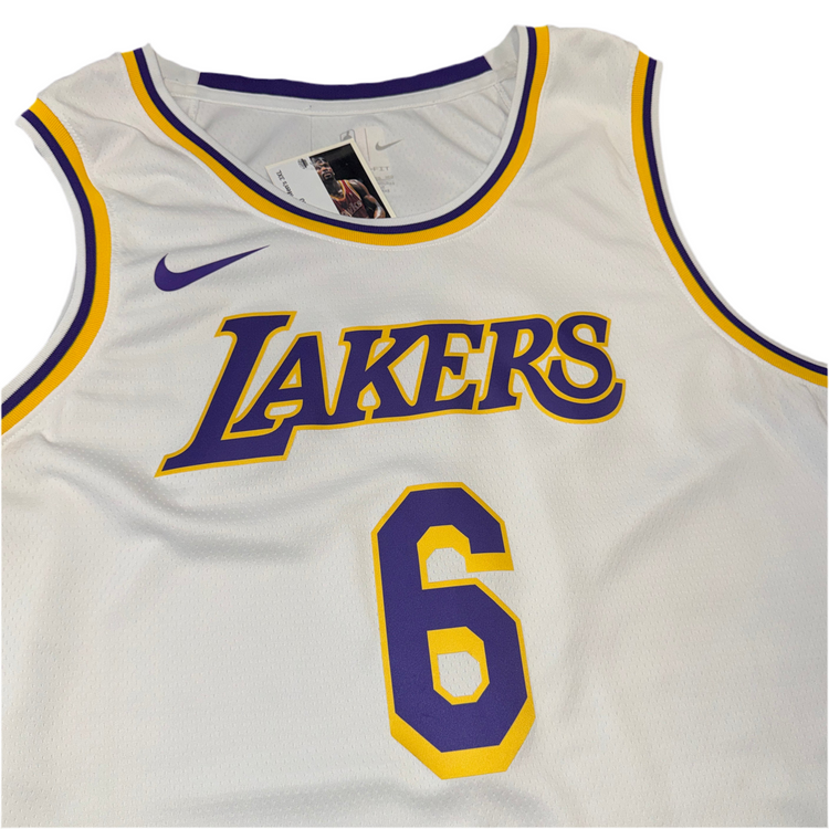 Nike Los Angeles Lakers #6 LeBron James Jersey Sz 3X