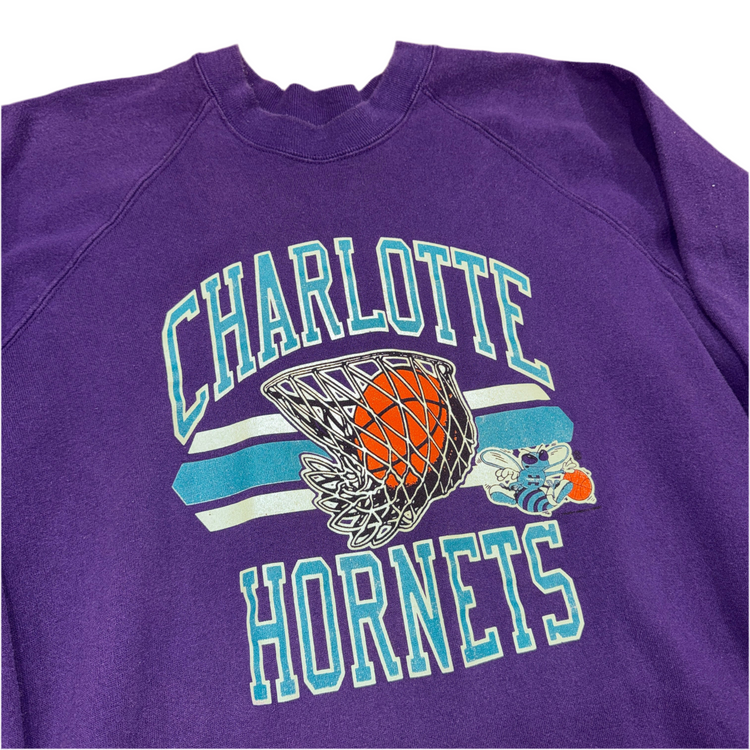 Trench Charlotte Hornets Crew Sz XL