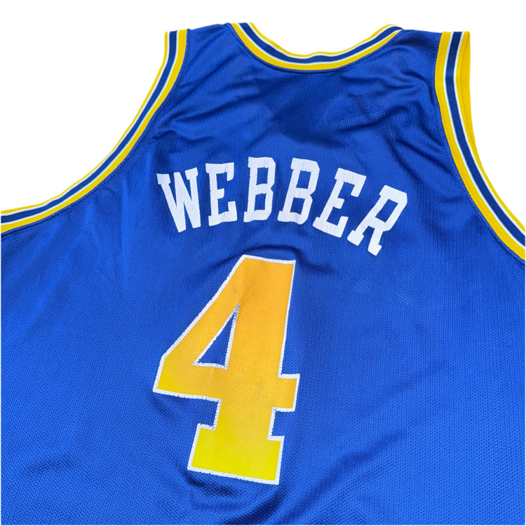 Champion Golden State Warriors Chris Weber Jersey Sz XL