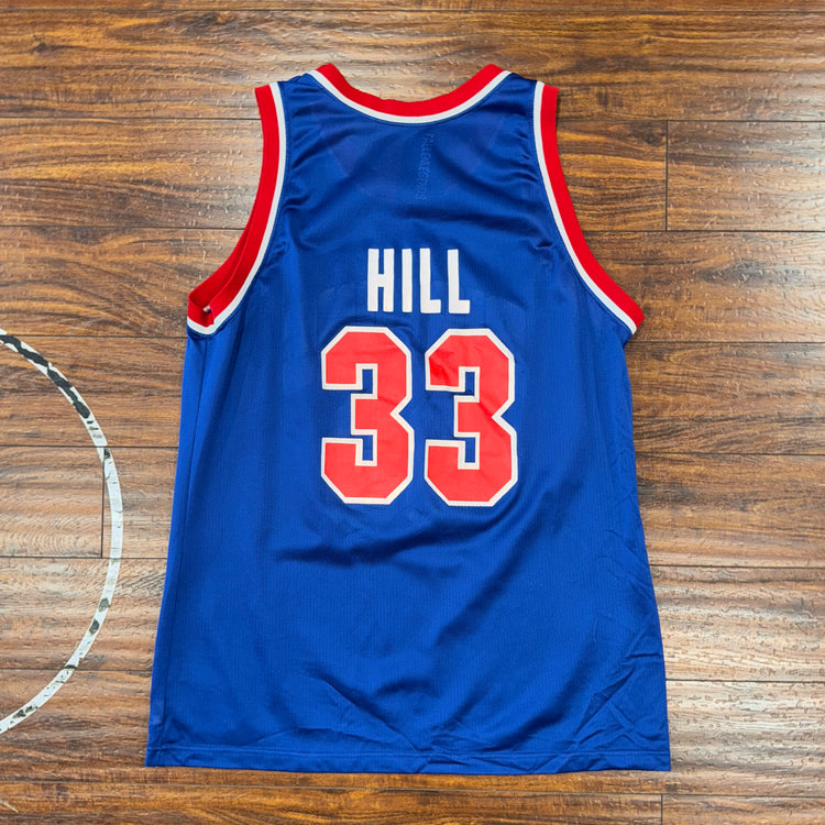 Champion Detroit Pistons Grant Hill Jersey Sz XL