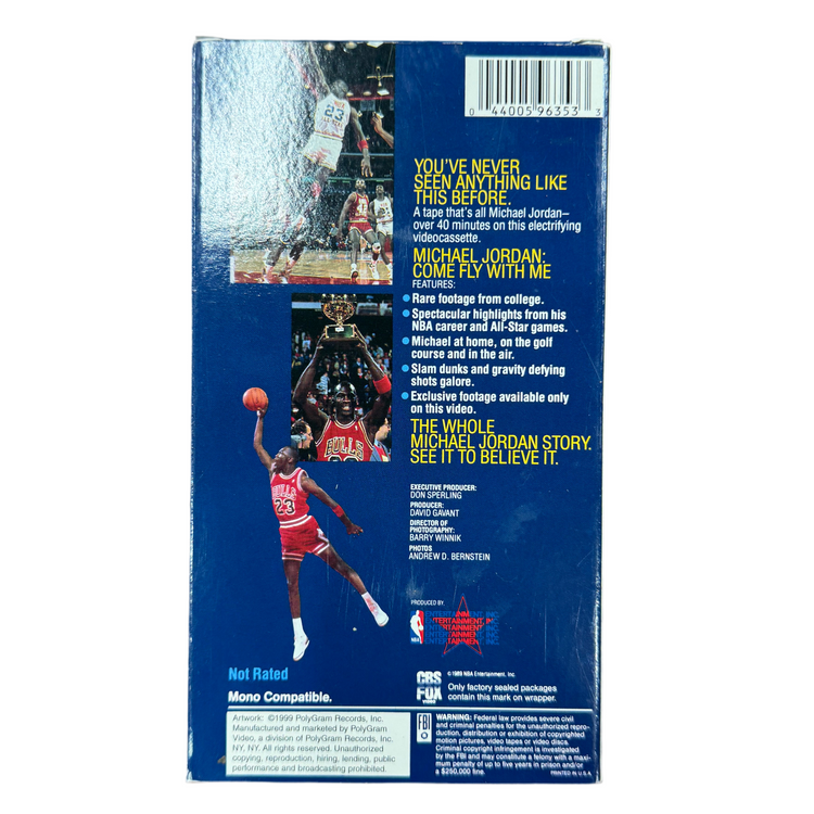 MJ The Ultimate Collection VHS 3 Pack