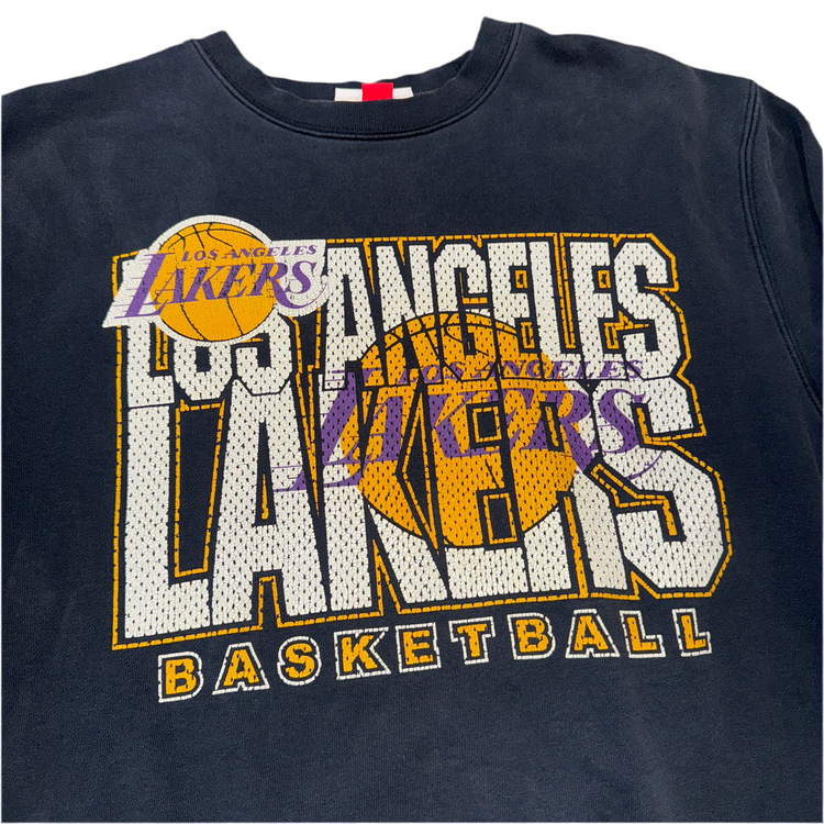 Mitchell & Ness Los Angeles Lakers Crew Sz L