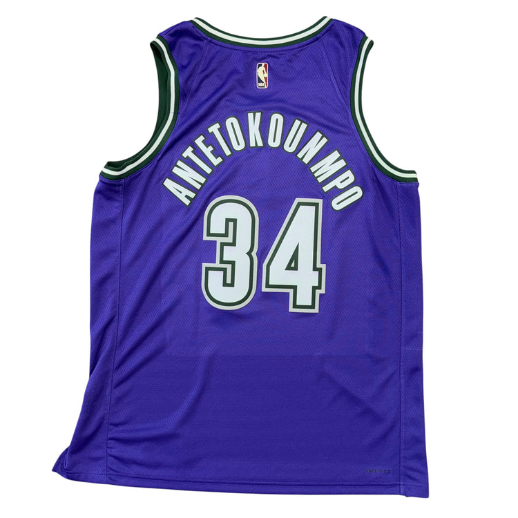 Nike Swingman Classic Milwaukee Bucks Giannis Antetokounmpo Sz XL