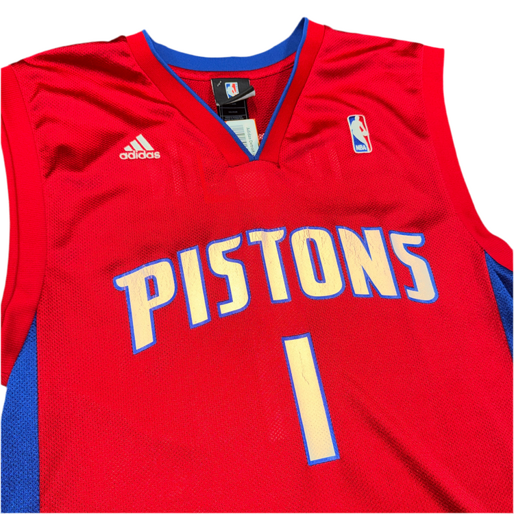 Adidas Detroit Pistons Allen Iverson Jersey Sz S