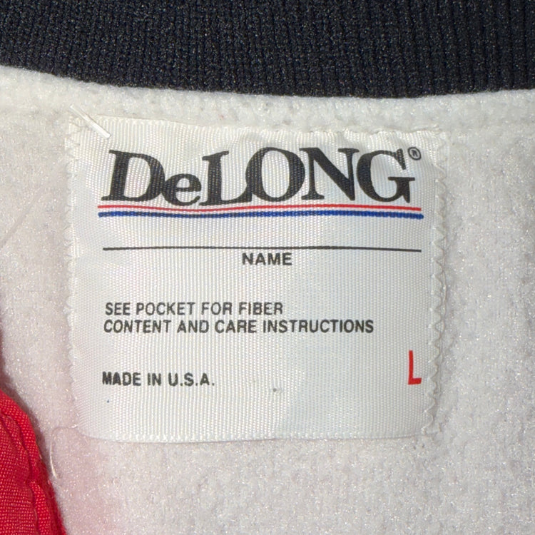 Delong Chicago Bulls 1988 All Star Lite Sponsor Jacket Sz L
