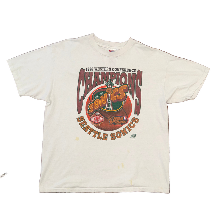 1996 Seattle Sonics WCC Tee Sz XL