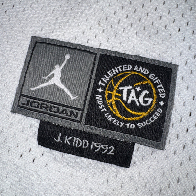 Jordan T.A.G Jason Kidd High School Jersey Sz M