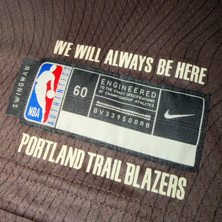 Nike 2019-20 City Edition Damian Lillard Jersey Sz 3X