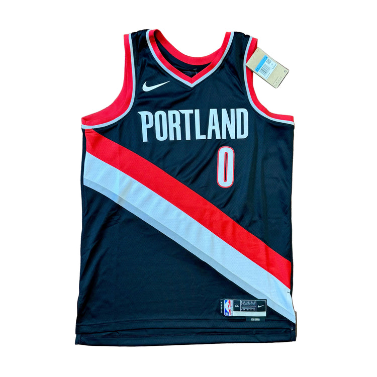 NWT Nike BLK Blazers Dame Jersey Multiple Sizes