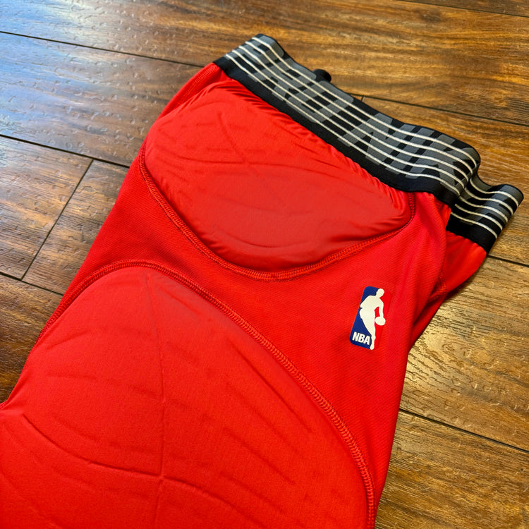 Nike Pro Hyperstrong Padded Compression Shorts Red Men’s L-Tall