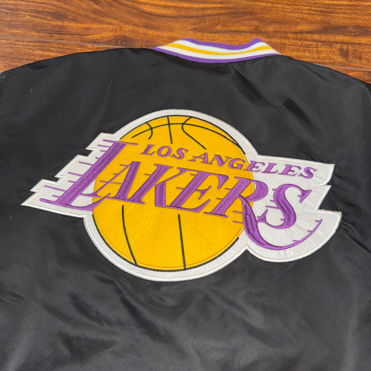 NBA Los Angeles Lakers Bomber Jacket Sz L