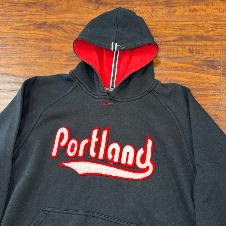 Nike 00's Portland Trail Blazers Hoodie Sz YM