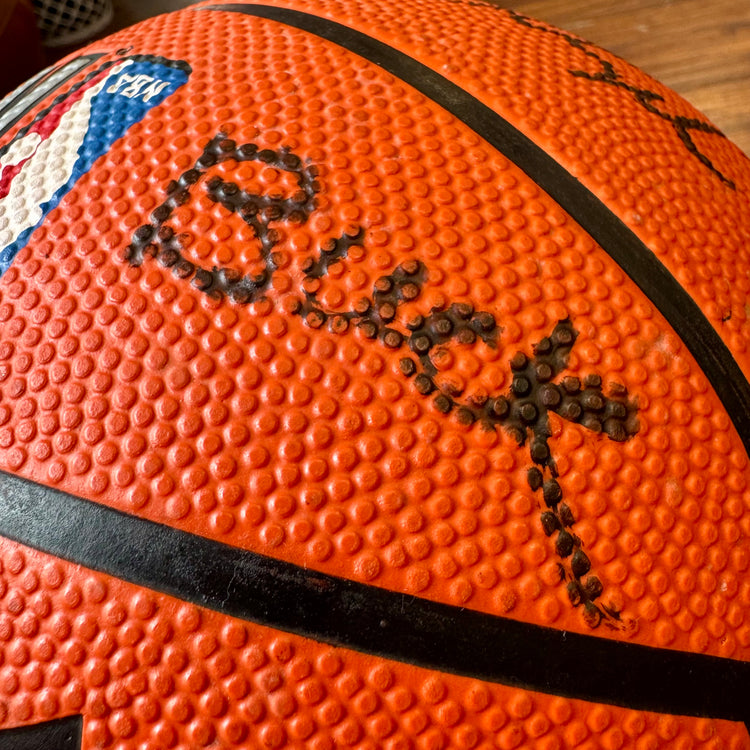 Blazers 1993-94 Team Autographed Ball