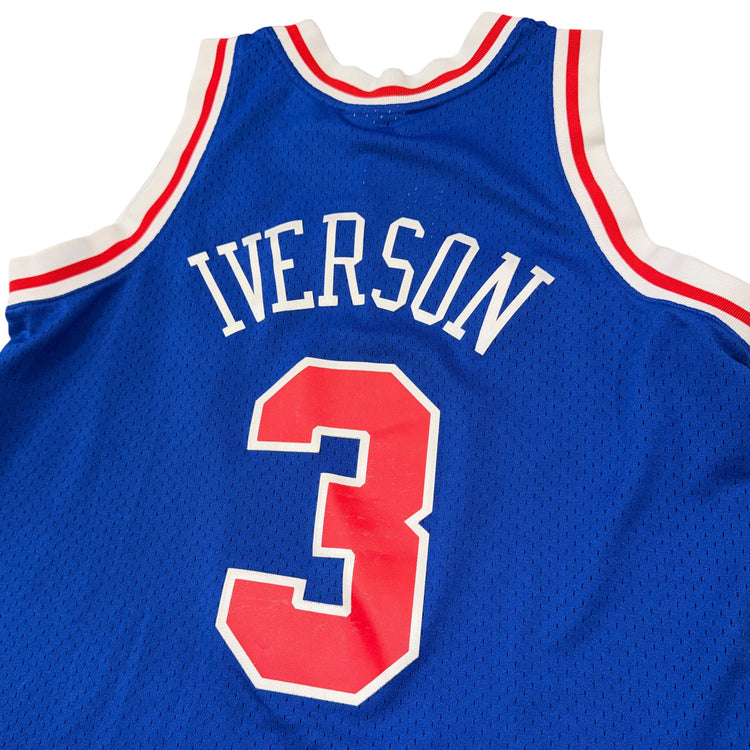 Mitchell & Ness Hardwood Classic 1996-97 Philadelphia 76ers Allen Iverson Jersey Sz L