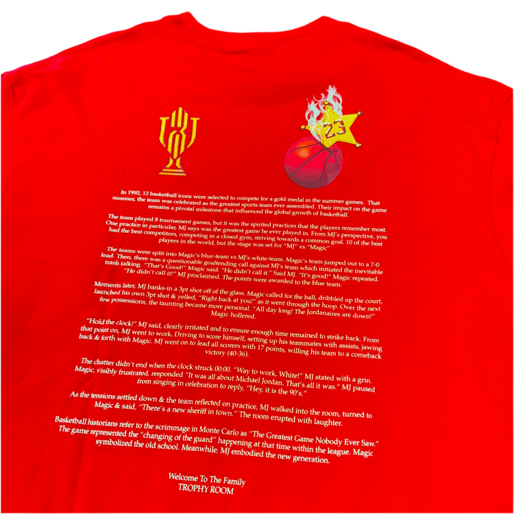 Jordan X Trophy Room MJ Magic Tee Sz XL