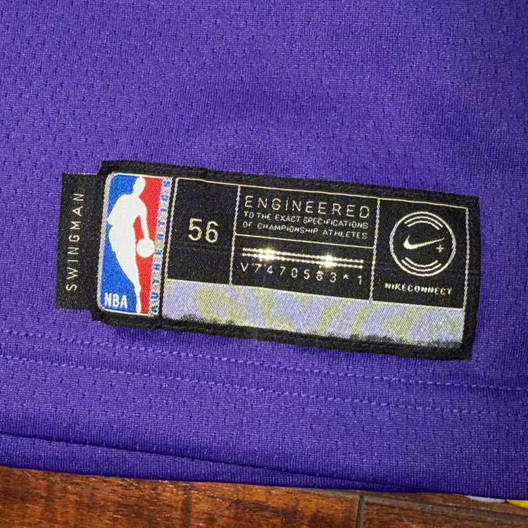 Nike Swingman Los Angeles Lakers Statement Lebron James Jersey Sz 2X