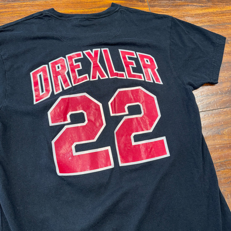 Mitchell & Ness Clyde Drexler Jersey Tee Sz S