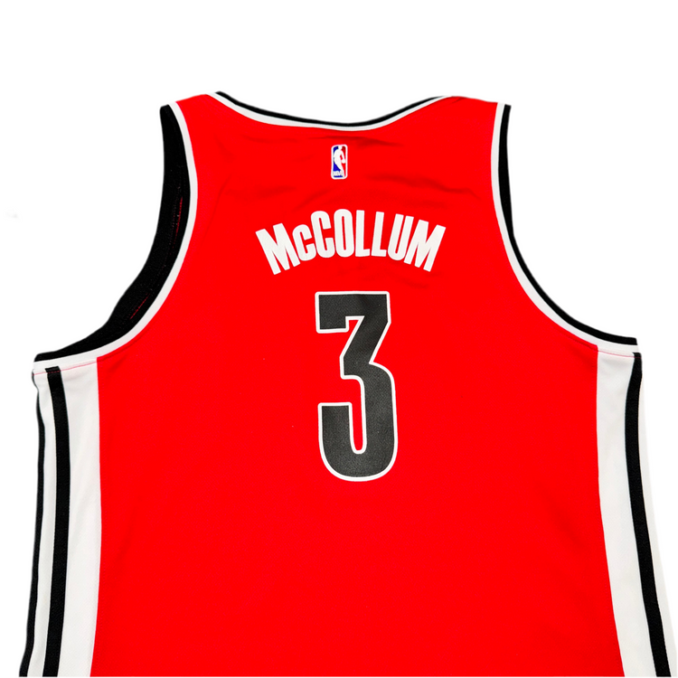 W Adidas Portland Trail Blazers CJ McCollum 4Her Jersey Sz XL