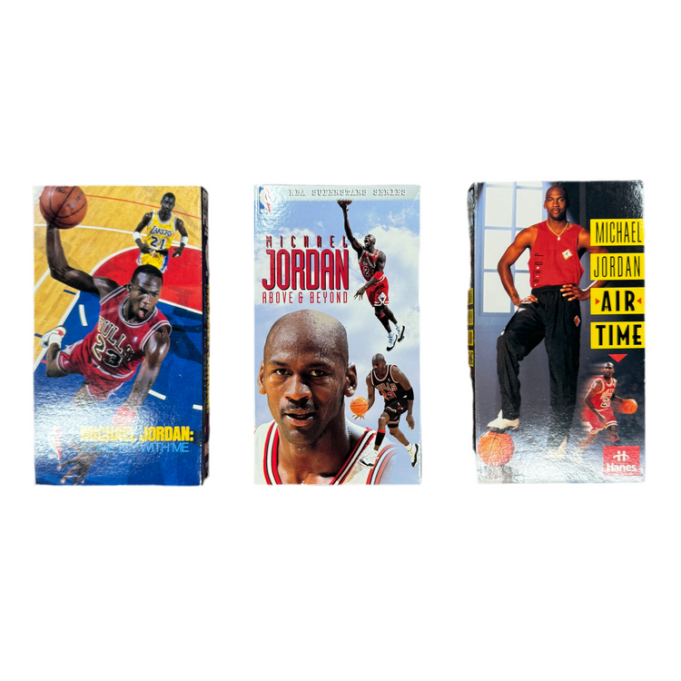 MJ The Ultimate Collection VHS 3 Pack