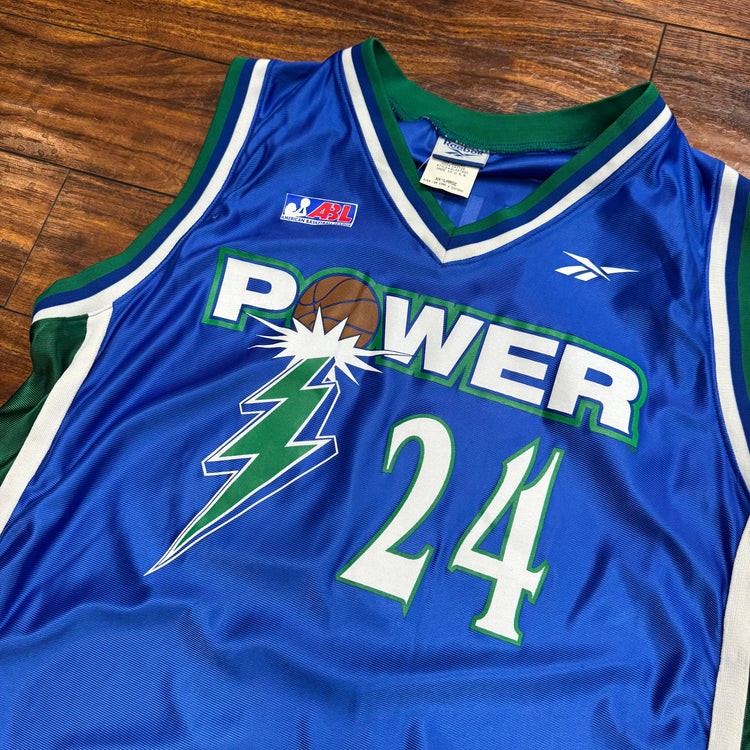 NWT Reebok 1997 ABL Portland Power Natalie Williams Jersey Sz 2X