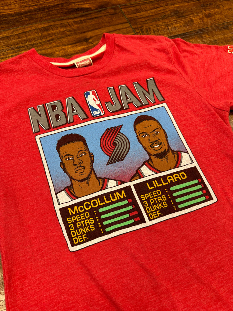 Homage NBA Jam CJ/Dame Tee Sz S