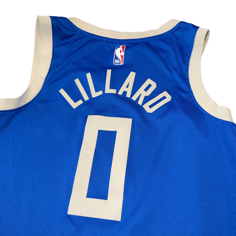 Nike Swingman 2024-25 City Edition Milwaukee Bucks Damian Lillard Jersey Sz S