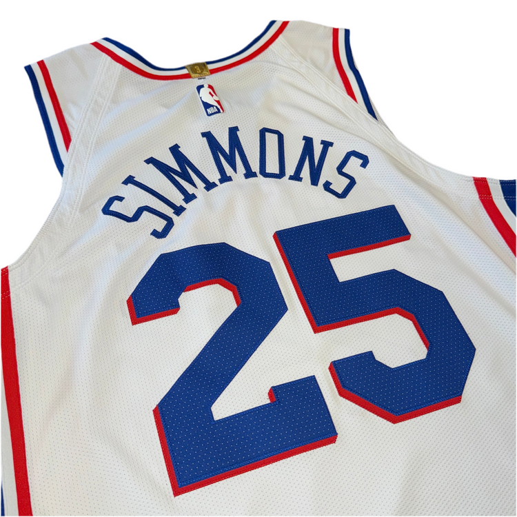 Nike Authentic Philadelphia 76ers Ben Simmons Jersey Sz L