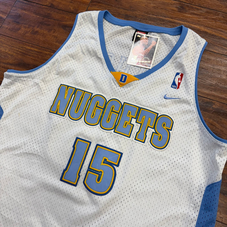 Nike 2000’s Nuggets Carmelo Anthony Jersey Sz L