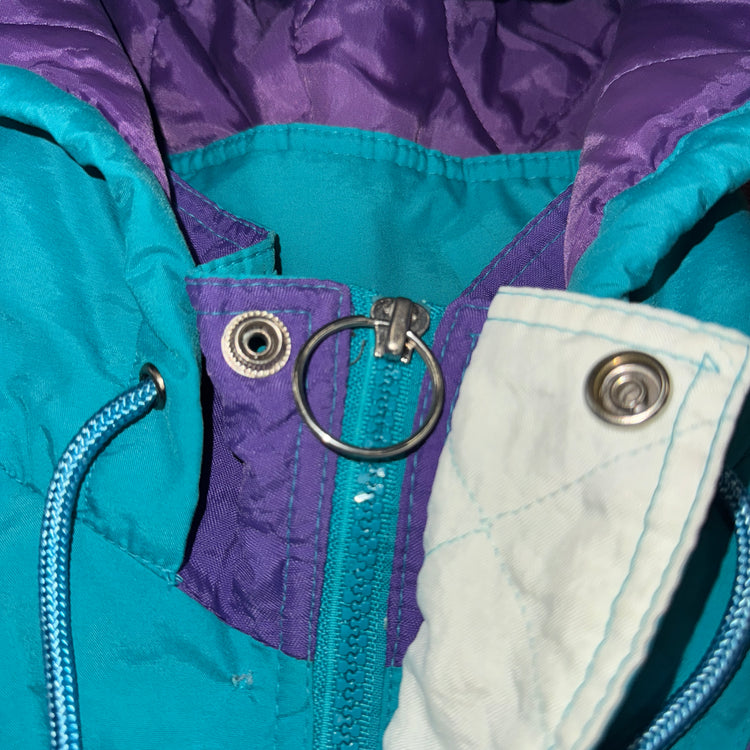 Starter Youth Charlotte Hornets Puffer Sz YM