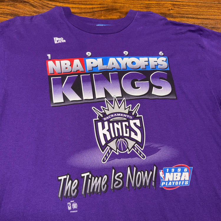 Pro Player 1996 Sacramento Kings Playoffs Tee Sz XL