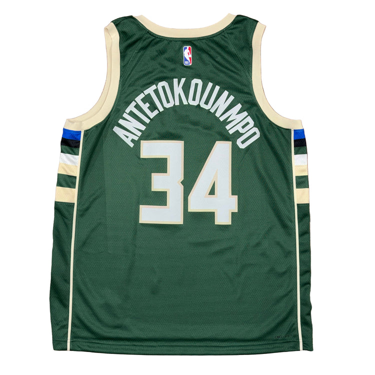 NWT Nike Milwaukee Bucks Giannis Antetokounmpo Jersey Sz XL