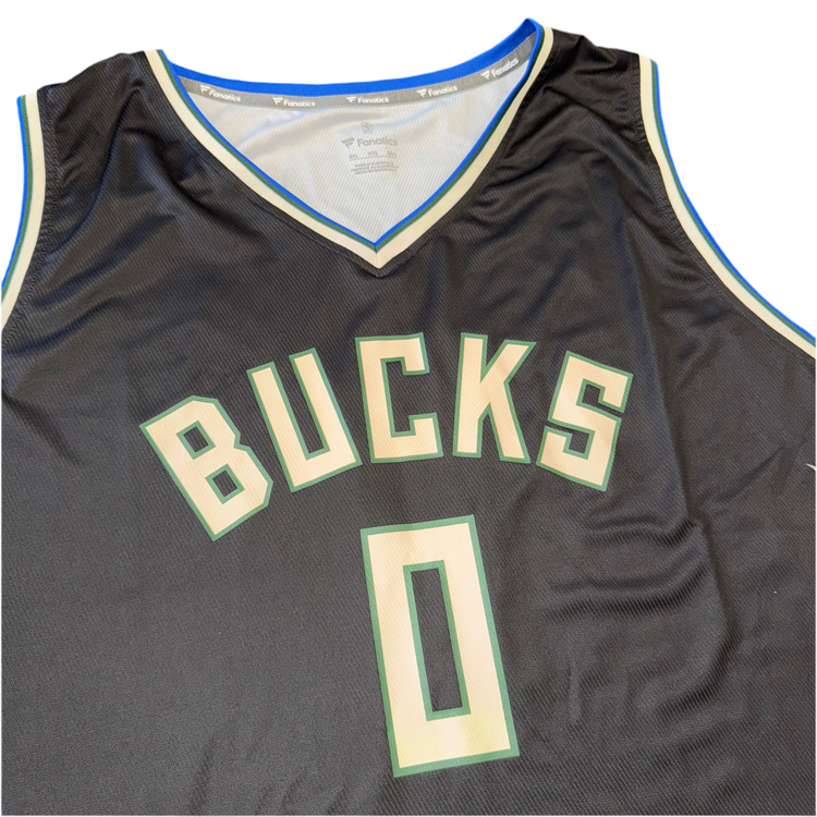 NWT Fanatics Milwaukee Bucks Damian Lillard Jersey Sz 3X