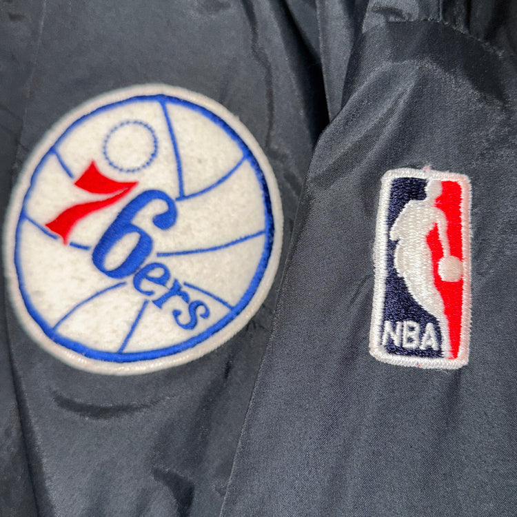 Starter Philadelphia 76ers Puffer Jacket Sz XL