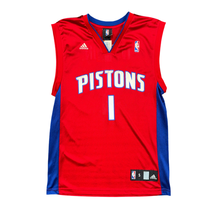 Adidas Detroit Pistons Allen Iverson Jersey Sz S