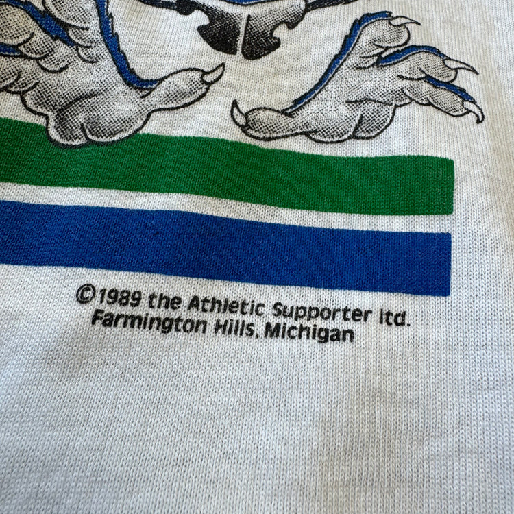 Salem Sportswear 1989 "Big Bad Wolf" Mahorn Tee Sz S