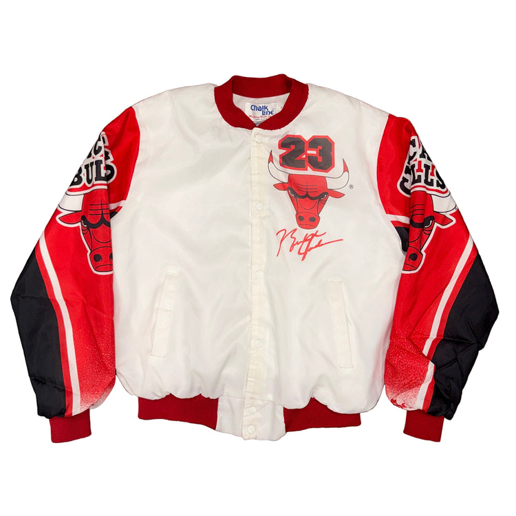 Chalk Line Chicago Bulls Michael Jordan Jacket Sz L